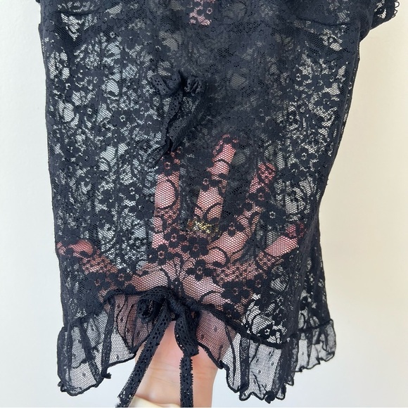 Sophie b. Black Lace Bow Tank Top - Picture 7 of 7